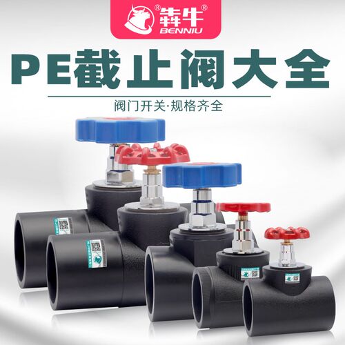 110PE253240506375升降截止阀阀芯热熔阀门开关水管接头配件大全