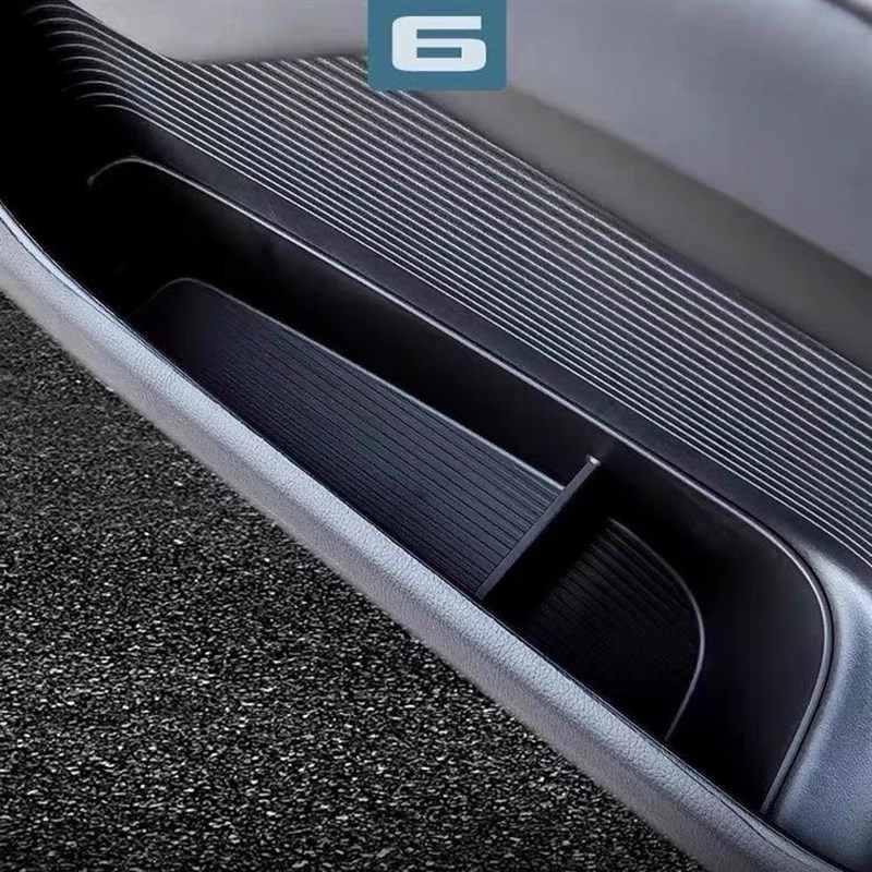 适用于23款智己LS6车门槽储物盒门槽置物收纳盒汽车内饰改装配件