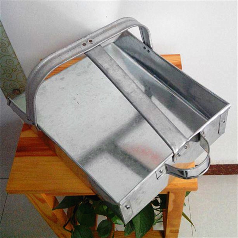 包邮加厚大号白铁皮簸箕白铁簸箕畚箕斗扫斗垃圾斗农用粮食铲撮子