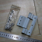 各色多尺寸门窗合页 铝合金窗加厚三翼合页 断桥铝内开内倒窗配件