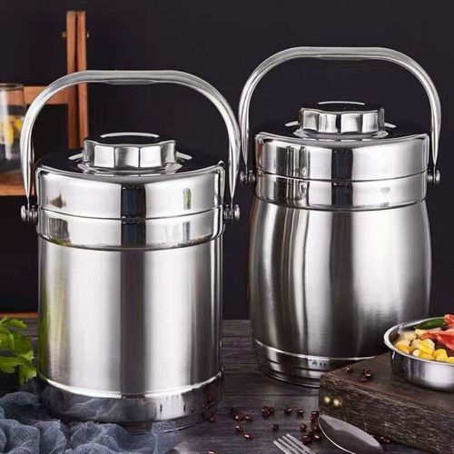 氢哈加厚不锈钢保温饭盒便捷超长学生多层上班族大容量饭桶1.4L【