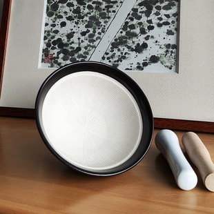 轻奢日式食物碾磨器宝宝辅食研磨碗婴儿果蔬米糊陶瓷捣蒜器打磨碗