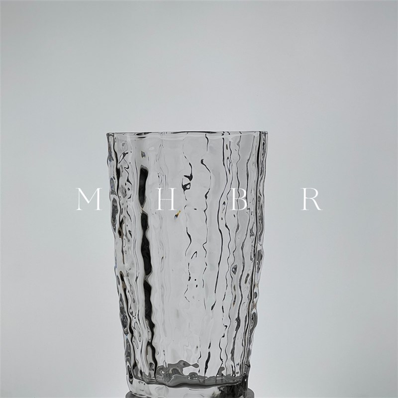 【喜嘉语】冰川/设计师款不规则凹凸纹路艺术花瓶