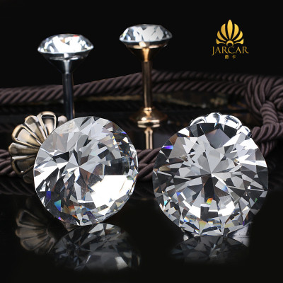 爵卡时尚简约水晶挂钩装饰衣帽钩创意壁钩钻石窗帘墙钩超值热卖