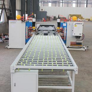 板式换热器不锈钢板片双头滚焊机 散热板换热片变频双头自动焊机