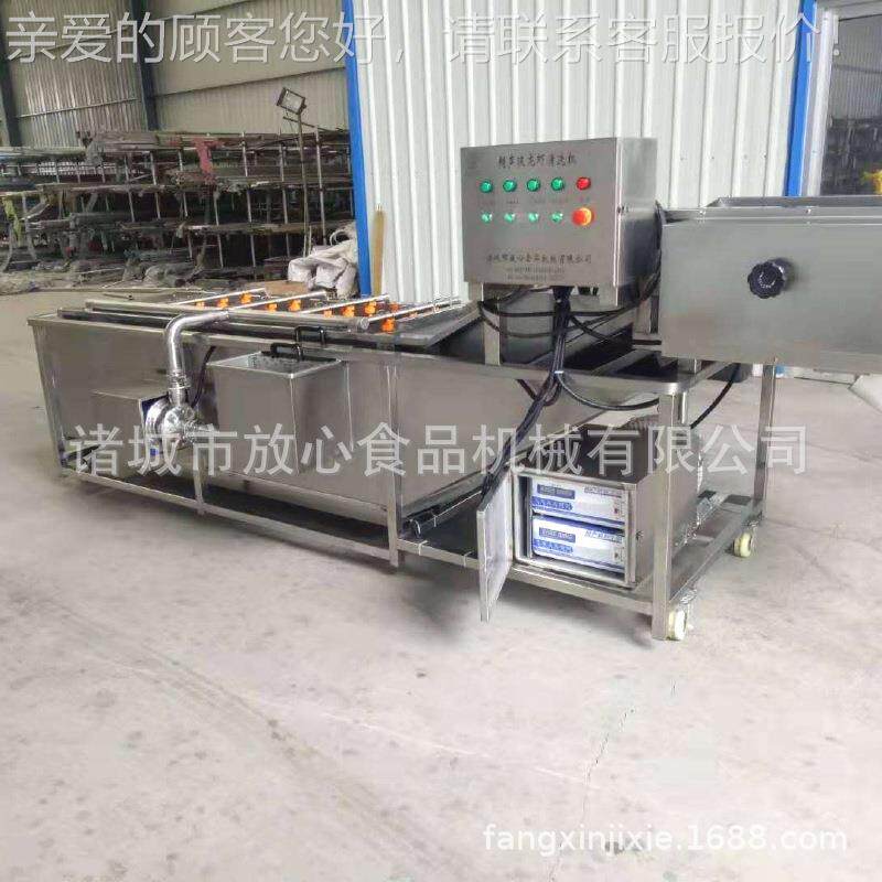 超清声波小龙虾洗机 FX-600厂家直 小虾加销工流水线多功能龙海鲜