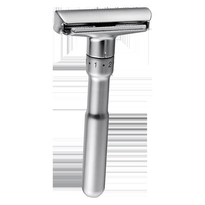 名士剃须刀手动刮胡刀男士升级款可调锋利度水洗不锈老式双面刀架