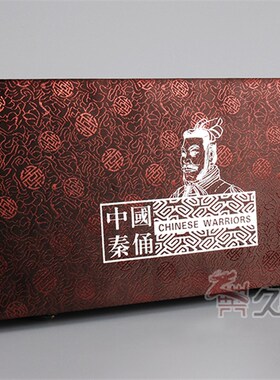西安兵马俑工艺品摆件兵马俑旅游纪念品中国特礼品送老外15cm泥青