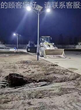 厂家定路制led人1体应爆量路灯 CFO户外10米2米高低双臂太感阳能