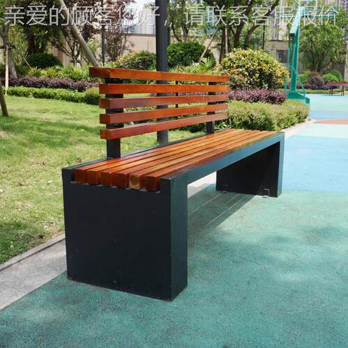 厂家定制景区停场公园椅区户车外长椅广小商业街HCW16镀锌钢景观