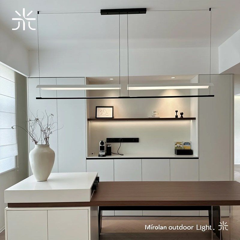 工业风吊灯级感餐饮饭厅吧台餐桌上方吊灯复古一字长条灯,家装灯饰光源,餐厅吊灯,淘宝优惠券,粉丝福利购,淘宝优惠卷