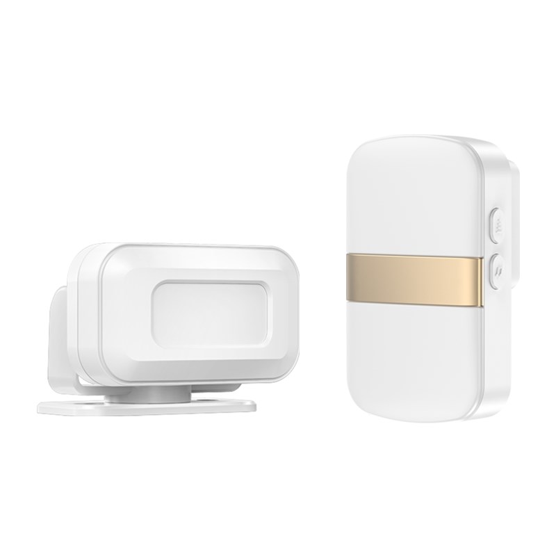 两件式感应门铃家用无线店铺便利店进门迎宾器叮咚欢迎光临智能