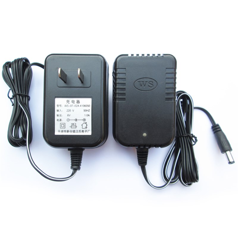 儿童汽车充电器通用童车四轮遥控车宝宝电动车充电器v圆孔