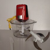 绞肉猎鹰凌凌柒大容量电动碎馅切菜搅拌辣椒酱蒜蓉泥碎食器