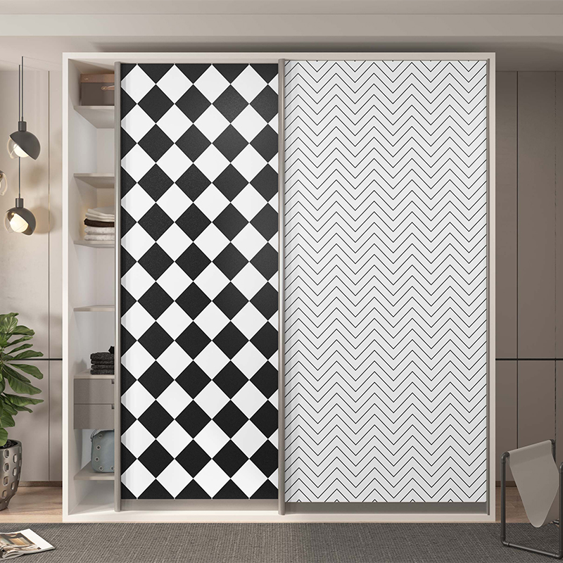 加厚质感衣柜推拉门贴纸橱柜子柜门改色贴膜防水自粘墙纸家具翻新