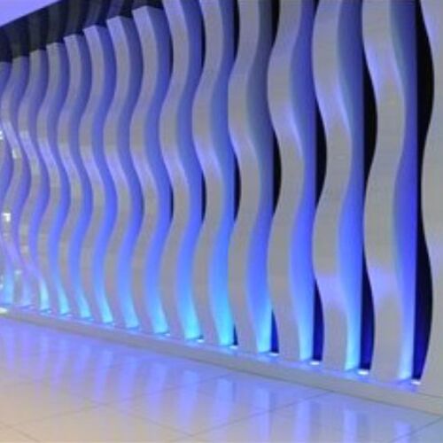 弧形铝方通吊顶 型槽木纹 弧形铝方通 铝方通铝型材方通木纹
