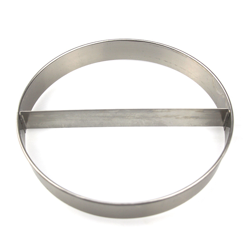 拼披萨撒料环匹萨上料圈做比萨工具披萨网不锈钢上料环烘焙模具