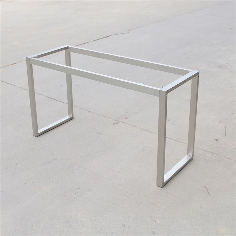 正宗不锈钢桌脚定做金属桌腿支架子定制木板石面桌子家具五金底座