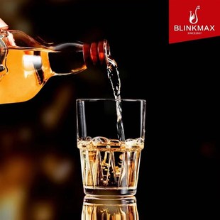 丽尊啤酒杯玻璃水杯家用透明威士忌烈酒杯酒吧杯子洋酒杯耐热水杯