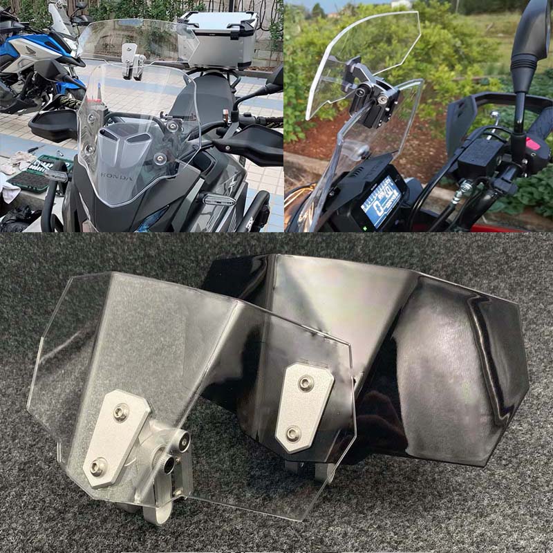 摩托车 DL250 VStrom DL650 DL1000 改装加高小挡风风挡玻璃风镜