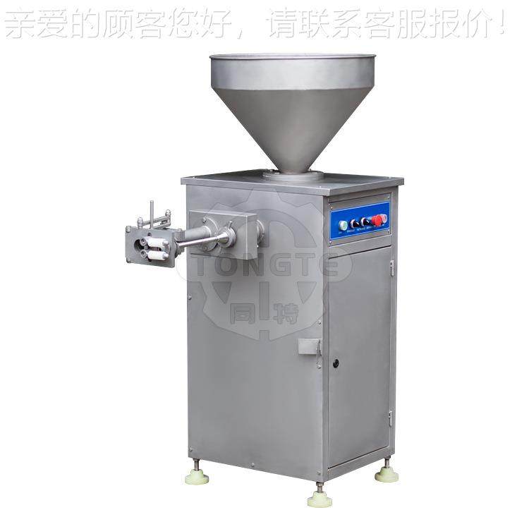 灌肠全自动腿狗肠腊肠气动灌肠机机热DXX香肠注肠机火不锈钢大型