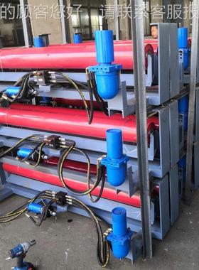 简中重智皮能多种YTZQ规格皮带液压纠偏装操置 作单带液压纠偏装