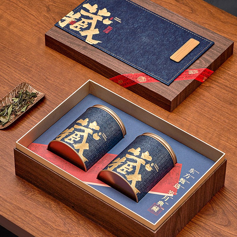 半斤一斤装茶叶罐茶叶礼盒白茶红茶绿茶茶叶包装盒空盒定制