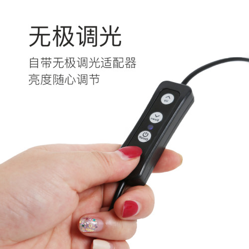 摄影棚前置灯板颗灯珠摄影器材搭配调光电适配器
