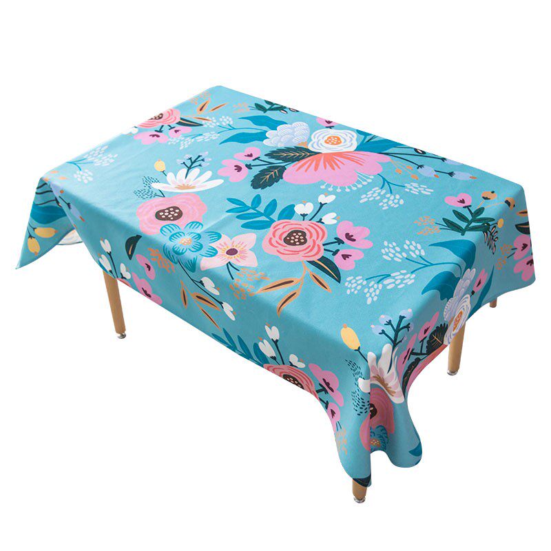 桌布in桌布布艺棉麻小新桌布防水防烫加厚桌布茶几桌布长方形