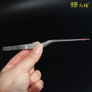 耳镊子采耳工具厘手工打磨镊子尖洁小捏子