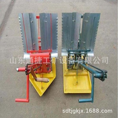 手摇式水稻插秧机  手动水稻插秧机小型人力水稻插秧机手动插秧机