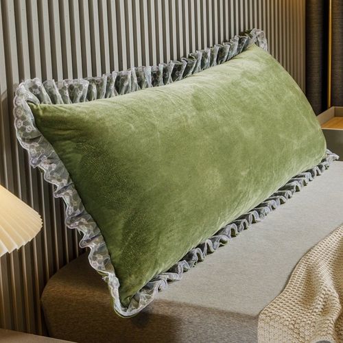 时尚款  长枕头双人粉色靠背床头软包床上大靠垫长条靠枕可拆洗