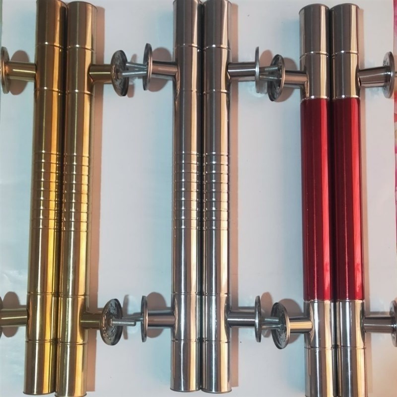 农村大门把手庭院门大拉手不锈钢木门铁门玻璃门扶手配件老式把手