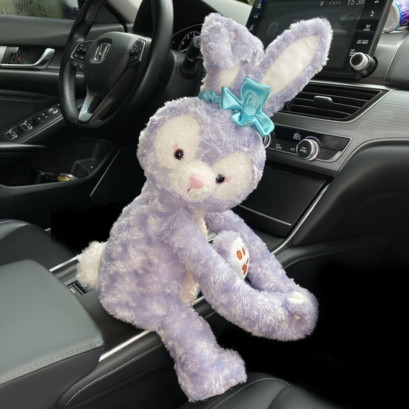 星黛兔创意纸巾盒车载车用挂式抽纸盒套可爱车内装饰汽车用品大全