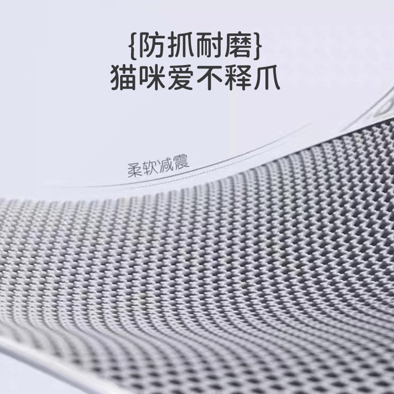 壹宠益家大号猫砂垫双层EVA过滤控砂垫PU皮包边可水洗防外溅带砂