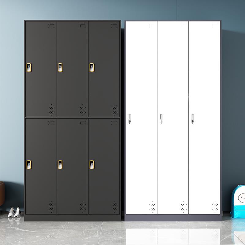 鑫世佳员工更衣柜铁皮收纳柜学生宿舍衣柜浴室寄存柜办公室换衣柜