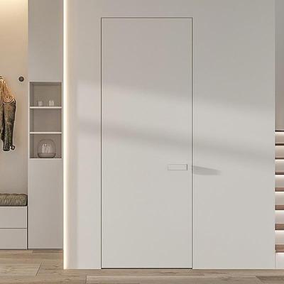 无框门隐形门暗门极窄边框室内生态铝蜂窝木门涂料门极简卧室房门