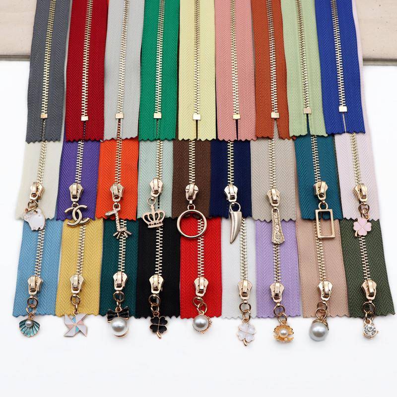 3号金属拉炼 炼 缝纫DIY衣服领子零钱手包裤子洋装后背口袋拉锁配