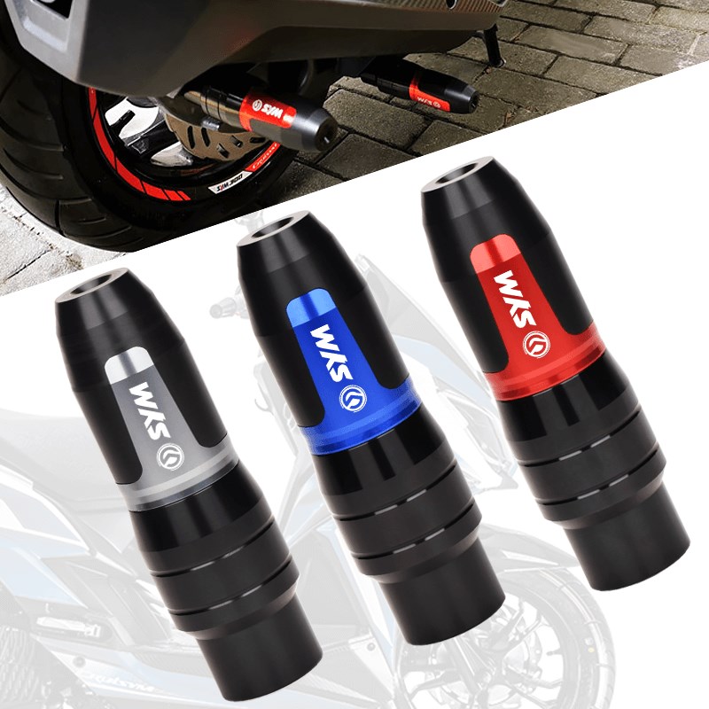 SYM三阳巡弋1/1 CRUISYM1/1改装防摔棒 排气管防护防摔胶