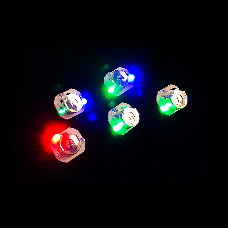 多彩刺身灯冰雕模具发光水晶美灯刺身日料摆盘装盘装饰小工具