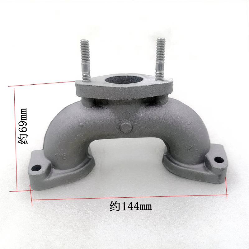 机车嘉陵太子CM125大地鹰王CA250改装化油器接口改单改装化接头