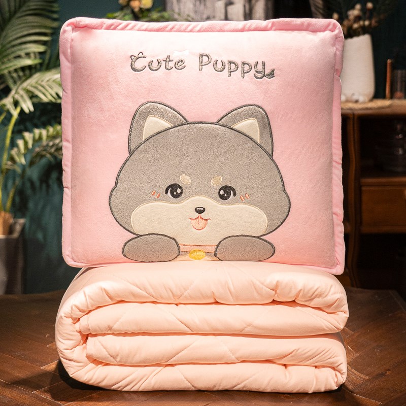 抱枕被子两用二合一折叠汽车车用枕头办公室午睡毯子午休靠枕夏季