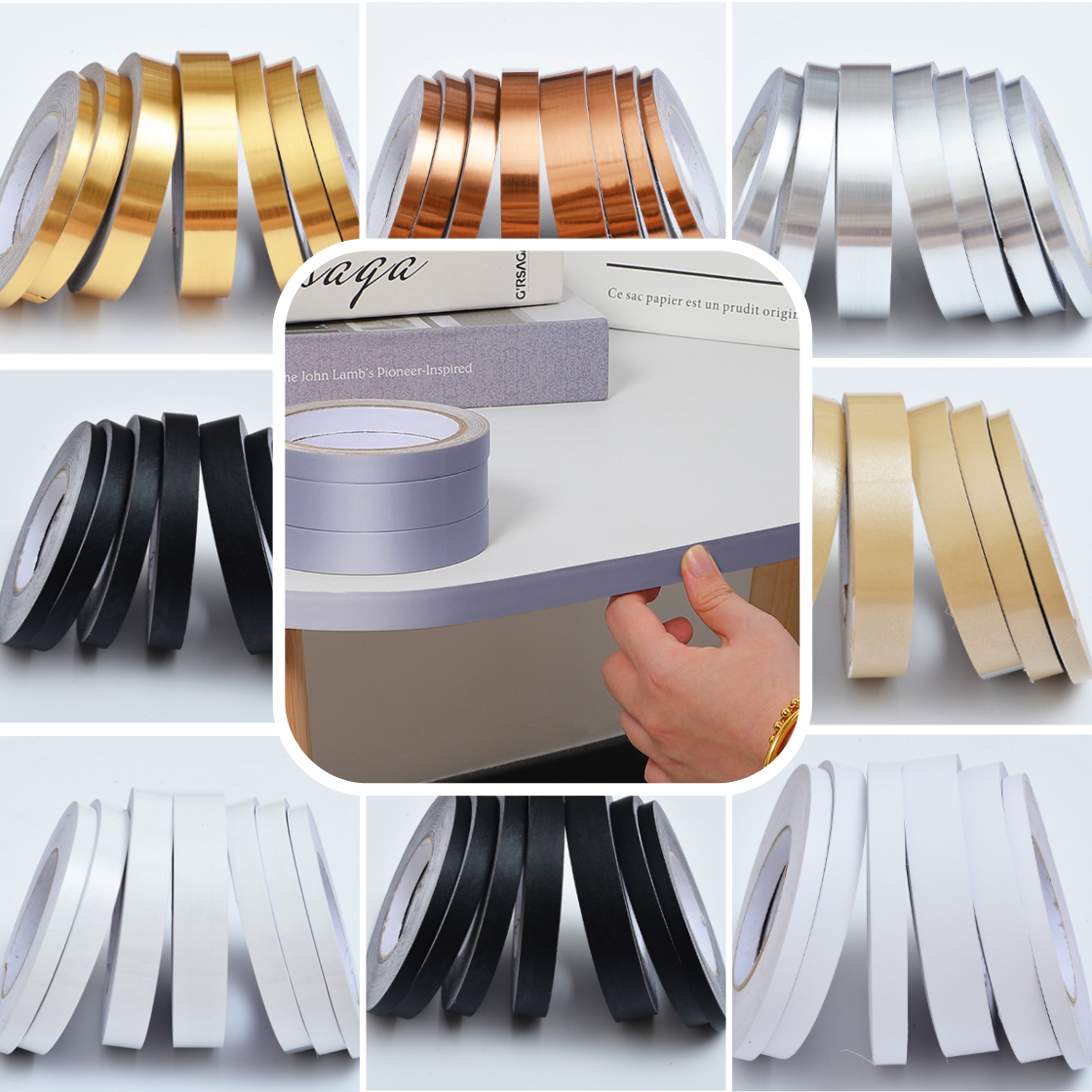 仿金属不锈钢包边贴背景墙装饰贴