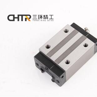 直线导轨滑块CHTR三环上银互换TRHG35B方型法兰轴承微型线轨滑台