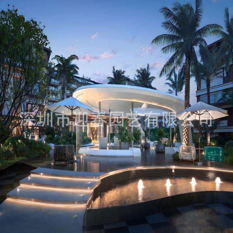 户外全铜鼓泡涌泉喷头带彩灯景观造景喷泉设备源头厂家小型泳池