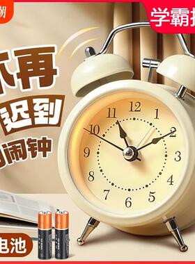 kt闹钟学生上班族起床智能2025新款儿童男孩女孩静音机械