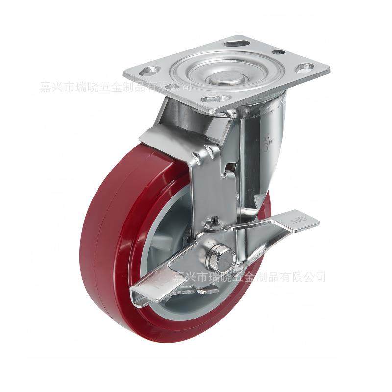 304不锈钢脚轮L款重型PUSUS不锈钢静音脚轮轻型设备手推车轮,3C数码配件,USB灯,淘宝优惠券,粉丝福利购,淘宝优惠卷