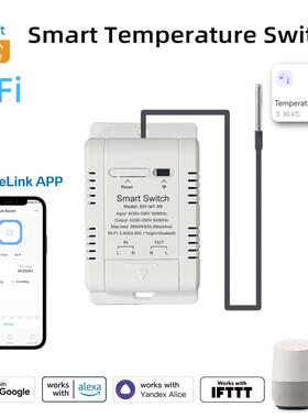 易微联Ewelink温度智能开关温湿度智能通断器alexagoogle语音
