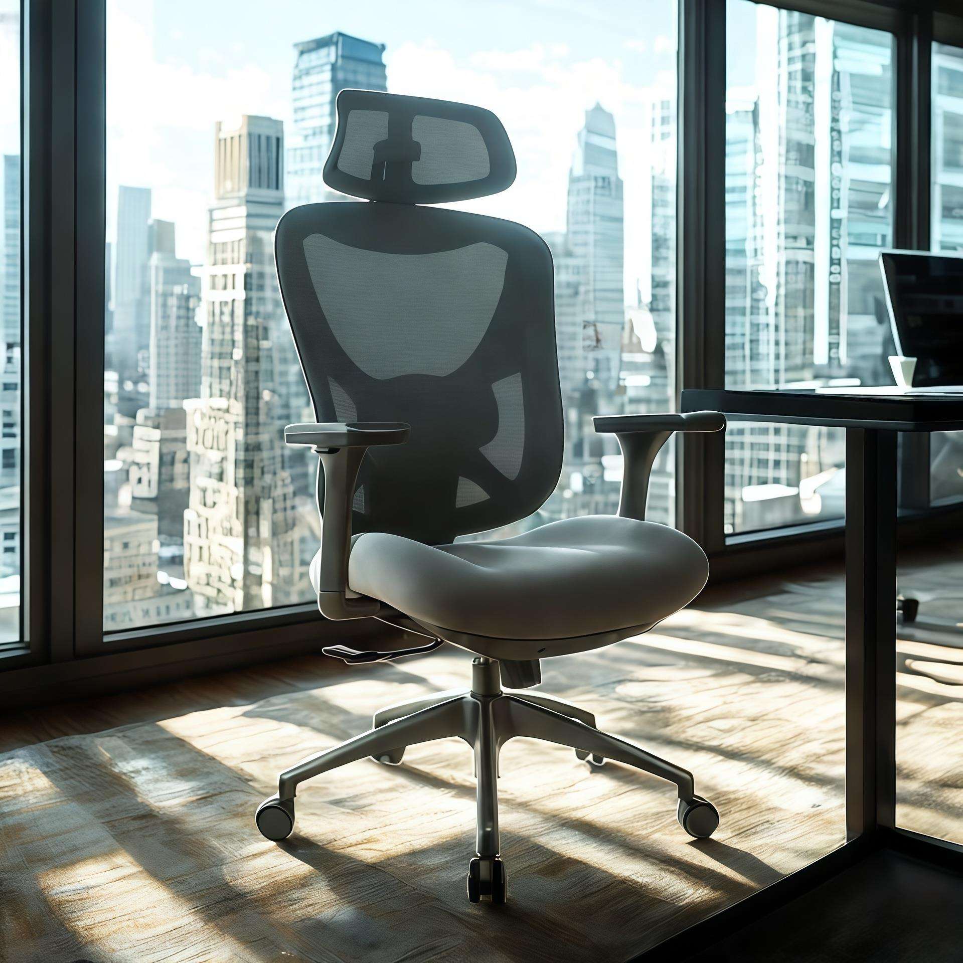 人体工学椅旋转升降办公家用学习椅电脑座椅久坐不累透气网椅子