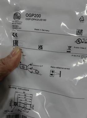 IFM易福门光电开关OGP100OGP200